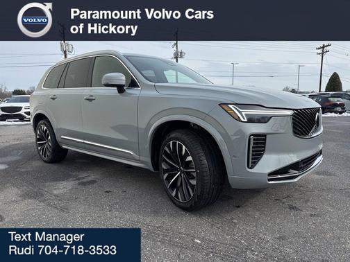 Gray Metallic 2026 Volvo XC90 B6 Ultra 7-Seater