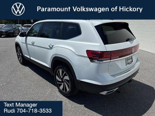White Pearl 2026 Volkswagen Atlas 2.0T SE W/TECHNOLOGY