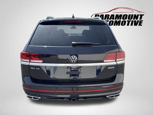 Deep Black Pearl Effect 2022 Volkswagen Atlas 3.6L SEL Premium R-Line