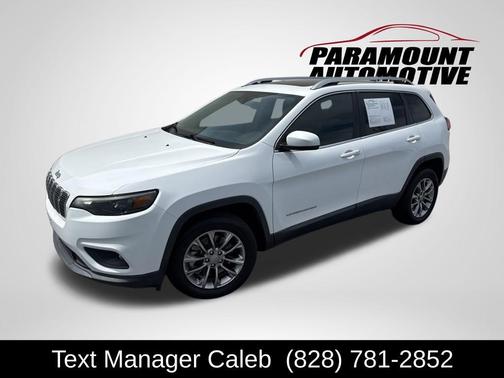 Bright White Clearcoat 2021 Jeep Cherokee Latitude Lux