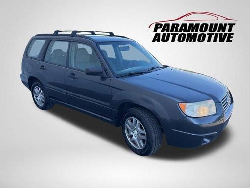 Dark Gray Metallic 2008 Subaru Forester 2.5X