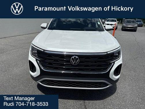 White Pearl 2026 Volkswagen Atlas Cross Sport 2.0T SE W/TECHNOLOGY