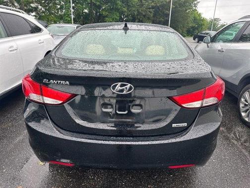 Midnight Black 2013 Hyundai ELANTRA Limited
