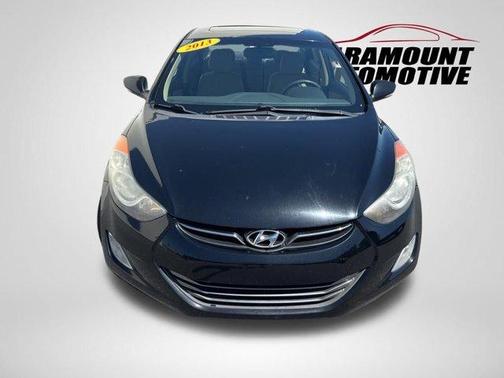 Midnight Black 2013 Hyundai ELANTRA Limited