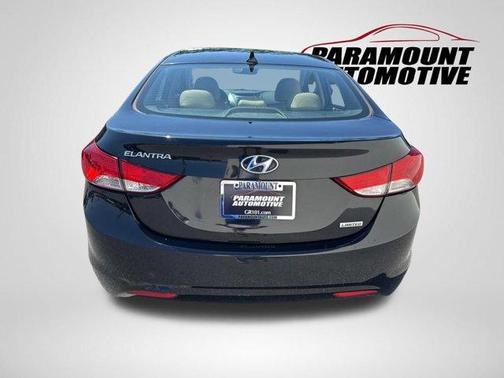 Midnight Black 2013 Hyundai ELANTRA Limited