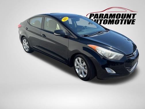 Midnight Black 2013 Hyundai ELANTRA Limited