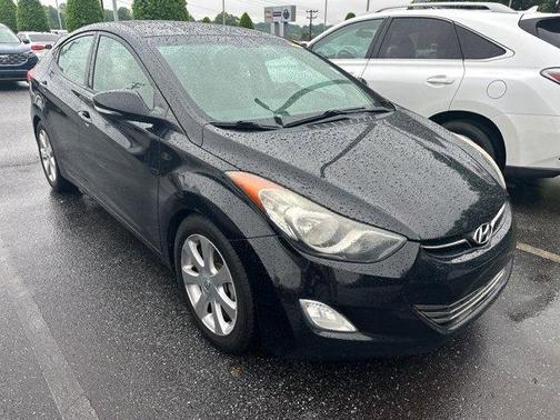 Midnight Black 2013 Hyundai ELANTRA Limited