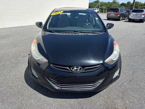 Midnight Black 2013 Hyundai ELANTRA Limited