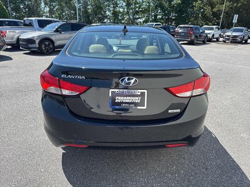 Midnight Black 2013 Hyundai ELANTRA Limited