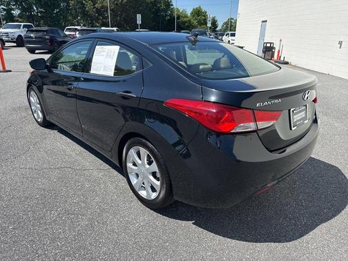 Midnight Black 2013 Hyundai ELANTRA Limited