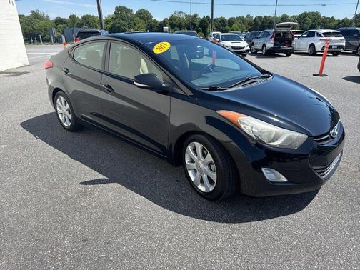 Midnight Black 2013 Hyundai ELANTRA Limited