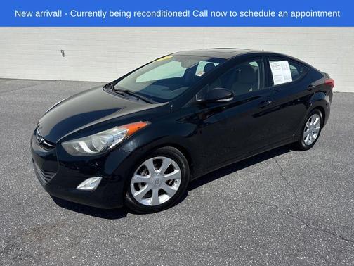 Midnight Black 2013 Hyundai ELANTRA Limited