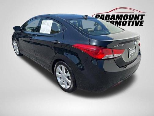 Midnight Black 2013 Hyundai ELANTRA Limited