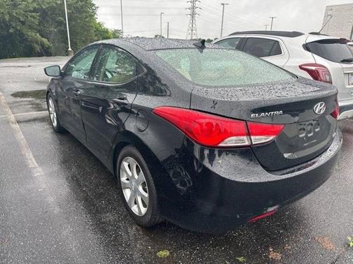 Midnight Black 2013 Hyundai ELANTRA Limited