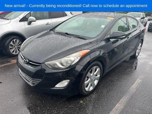 Midnight Black 2013 Hyundai ELANTRA Limited