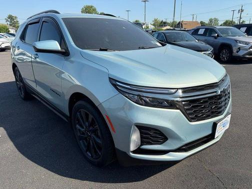 Seaglass Blue Metallic 2022 Chevrolet Equinox FWD RS