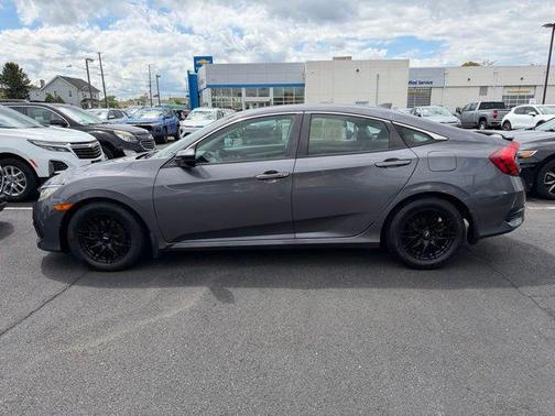 Modern Steel Metallic 2017 Honda Civic EX