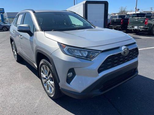 Silver Sky Metallic 2020 Toyota RAV4 XLE Premium