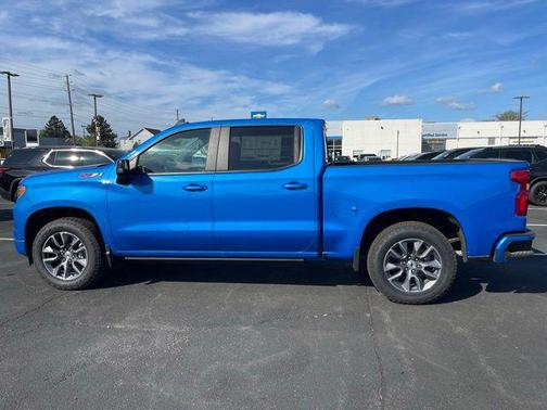 Riptide Blue Metallic 2025 Chevrolet Silverado 1500 RST