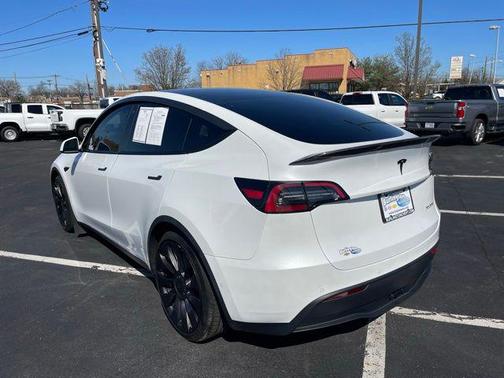 Pearl White Multi-Coat 2021 Tesla Model Y Performance Dual Motor All-Wheel Drive