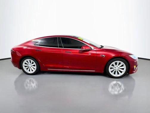 Red Multi-Coat 2018 Tesla Model S 75D