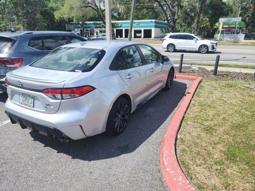 Classic Silver Metallic 2025 Toyota Corolla Hybrid SE