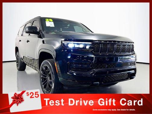 Diamond Black Crystal Pearlcoat 2024 Jeep Grand Wagoneer Series III Obsidian 4x4