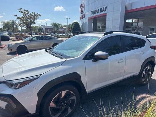 Crystal White Pearl 2024 Subaru Crosstrek Limited