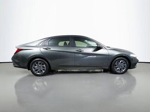 Amazon Gray 2024 Hyundai ELANTRA HEV Blue