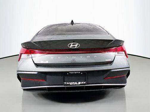 Amazon Gray 2024 Hyundai ELANTRA HEV Blue