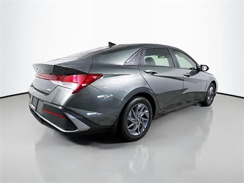 Amazon Gray 2024 Hyundai ELANTRA HEV Blue