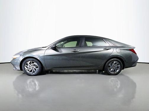 Amazon Gray 2024 Hyundai ELANTRA HEV Blue