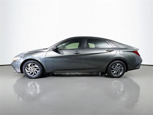Amazon Gray 2024 Hyundai ELANTRA HEV Blue
