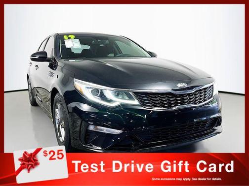 Ebony Black 2019 Kia Optima LX