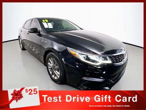 Ebony Black 2019 Kia Optima LX