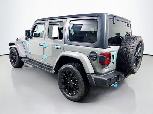 Sting-Gray Clearcoat 2023 Jeep Wrangler 4xe Sahara