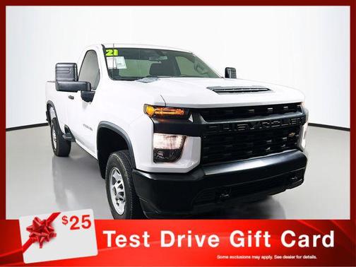 Summit White 2021 Chevrolet Silverado 2500 WT