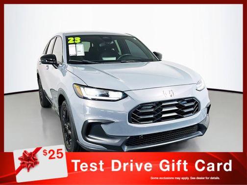 Urban Gray Pearl 2023 Honda HR-V 2WD Sport