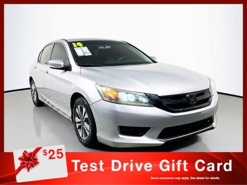 Alabaster Silver Metallic 2014 Honda Accord LX