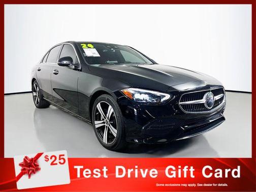 Obsidian Black Metallic 2024 Mercedes-Benz C-Class C 300