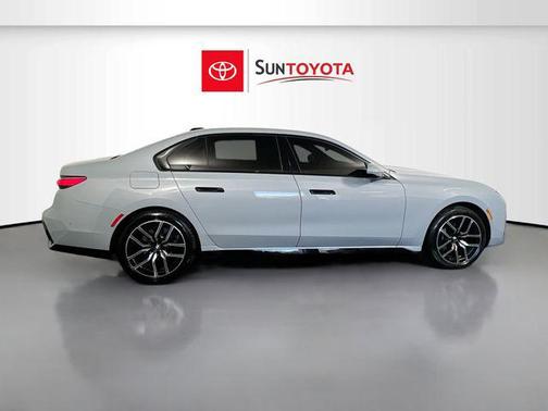 Gray Metallic 2024 BMW 740 740i