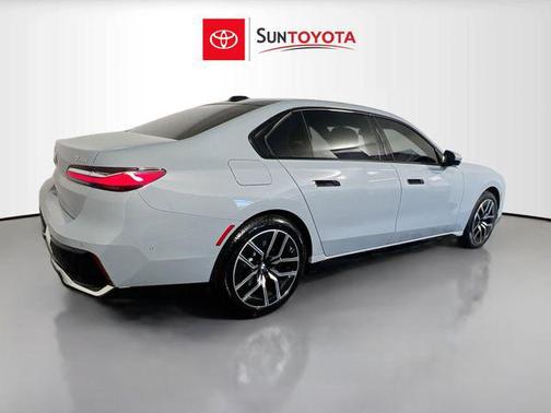 Gray Metallic 2024 BMW 740 740i