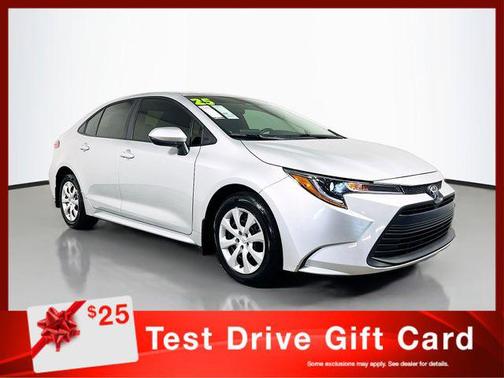 Classic Silver Metallic 2025 Toyota Corolla LE