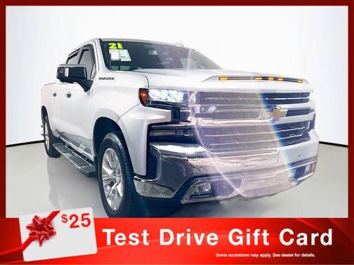 Silver Ice Metallic 2021 Chevrolet Silverado 1500 LTZ