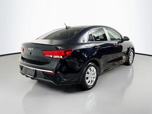Aurora Black 2022 Kia Rio LX