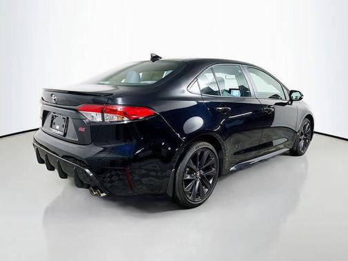 Midnight Black Metallic 2025 Toyota Corolla SE