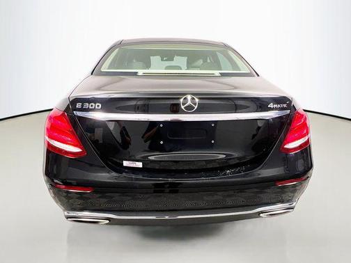 Black 2017 Mercedes-Benz E-Class 4MATIC