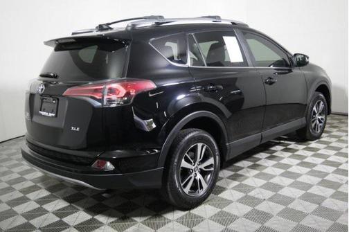 Black 2017 Toyota RAV4 XLE