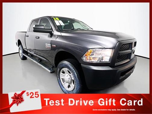 2018 RAM 2500 Tradesman Crew Cab 4x4 6'4' Box