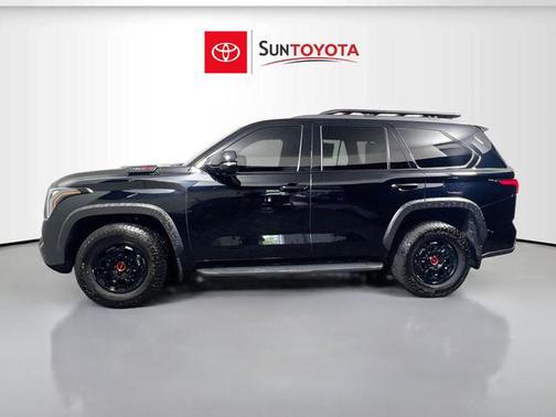 Midnight Black Metallic 2025 Toyota Sequoia TRD Pro